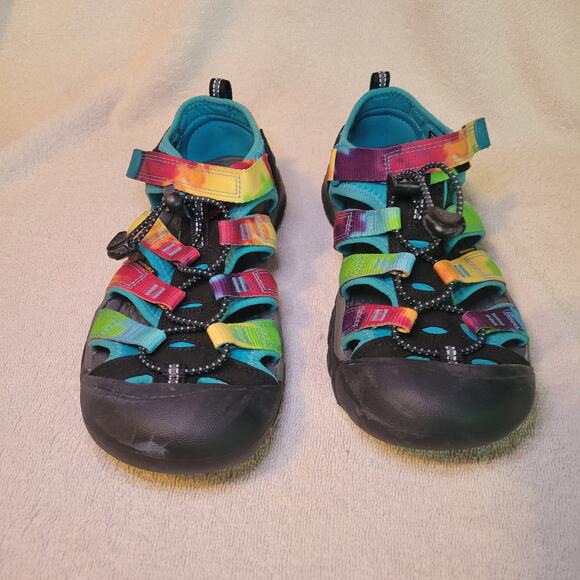 Keen Newport Retro Multicolor Tie Dye Water Shoe Sandals Womens Size 5 - Picture 3 of 7